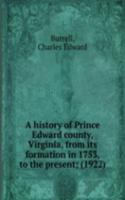 history of Prince Edward county Virginia