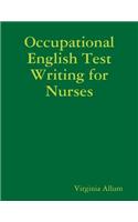 Occupational English Test Writing for Nurses