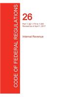 CFR 26, Part 1, §§ 1.170 to 1.300, Internal Revenue, April 01, 2017 (Volume 4 of 22)