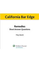 California Remedies Short Answer Questions for the Bar Exam