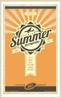 Summer Destinations Journal Notebook Writing Diary: Vintage Travel Sign - Lined 160 Pages - 6 X 9 Medium Journal for Writing in