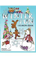 WINTER FUN coloring book
