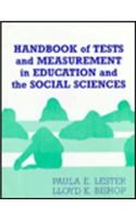 Handbook of Tests and Measurement in Education and the Social Sciences