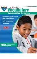 Everyday Vocabulary Intervention Activities for Grade 5 Teacher Resource