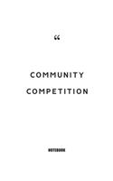 coummunity competition Notebook