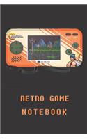 Retro Game Notebook: Contra Edition - College Ruled - Paper Notebook - Journal - Blank - Lined - Workbook -for Home School College - for Writing Notes (College ruled, 12(1 Retro Game College Ruled)