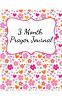 3 Month Prayer Journal