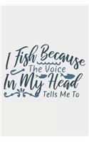 I Fish Because The Voice In My Head Tells Me To