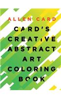Card's Creative Abstract Art Coloring Book