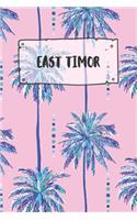 East Timor: Ruled Travel Diary Notebook or Journey Journal - Lined Trip Pocketbook for Men and Women with Lines