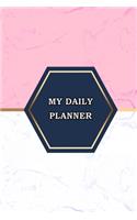 My Daily Planner: Productivity Agenda Planner and Organizer - Weekly View Journal & Work Diary for To-Do's and More