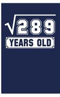 289 Years Old