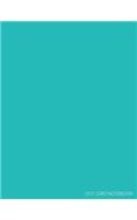 Dot Grid Notebook: Extra Large Dotted Pages for Journaling & Writing - Minimalist Teal(Solid Color Softcover Note Books)