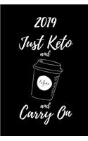 Just Keto and Coffe and Carry on 2019: Hflc Week to View Daily Agenda and Goal Planner for the New Year