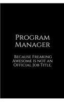 Program Manager