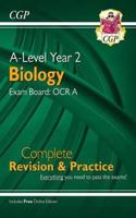 New A-Level Biology for 2018: OCR A Year 2 Complete Revision & Practice with Online Edition