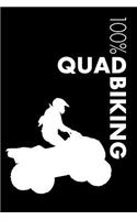 Quad Biking Notebook