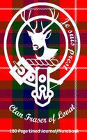 Clan Fraser of Lovat 100 Page Lined Journal/Notebook