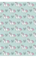 Unicorn Pattern - Mythical Creature 07: Blank Lined Notebook for Unicorn Lovers and Mythical Creatures Enthusiasts