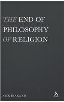 End of Philosophy of Religion