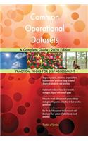 Common Operational Datasets A Complete Guide - 2020 Edition