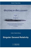 Singular General Relativity