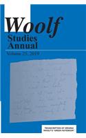 Woolf Studies Annual Volume 25