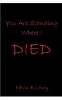 You Are Standing Where I Died