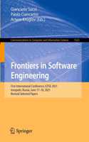 Frontiers in Software Engineering