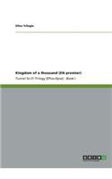 Kingdom of a thousand (EN premier): Tunnel Sci-Fi Trilogy (Eftos-Epos) - Book I(English)