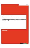 Zieldimensionen der Demokratielehre in der Schule