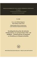 Grundlagenforschung Über Die Technische Nutzbarmachung Von Geringwertigem Wald- Und Abfallholz -- Nutzbarmachung Von Eichenholz Zur Herstellung Von Holzspanwerkstoffen
