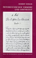 Osterreichischer Vormarz Und Goethezeit
