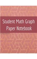 Student Math Graph Paper Notebook: Squared Notepad for Drawing Mathematics 3d Game Sketches, Coordinates, Grids & Gaming Graphics