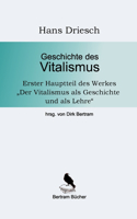 Geschichte des Vitalismus