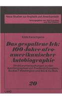 Das Gespaltene Ich: 100 Jahre Afroamerikanischer Autobiographie