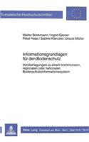 Informationsgrundlagen Fuer Den Bodenschutz