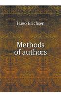 Methods of authors