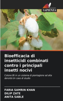 Bioefficacia di insetticidi combinati contro i principali insetti nocivi
