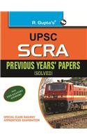 Scra Previous Solved Papers