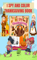 I Spy And Color Thanksgiving Book