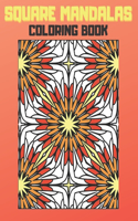 Square Mandalas Coloring Book
