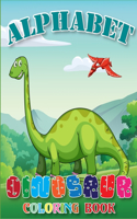 Alphabet Dinosaur Coloring Book