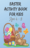 Easter Activity Book For Kids Ages 4-8