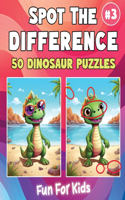 Spot the Difference Book Dinosaurs