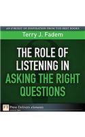 The Role of Listening in Asking the Right Questions