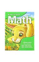 Harcourt School Publishers Math: Student Edition Unit Book Grade 1 2002