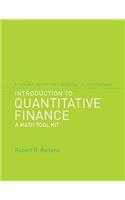 Student Solutions Manual to Accompany Introduction to Quantitative Finance: A Math Tool Kit