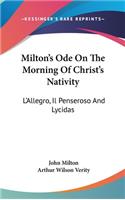 Milton's Ode On The Morning Of Christ's Nativity