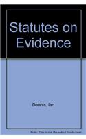 Statutes on Evidence
